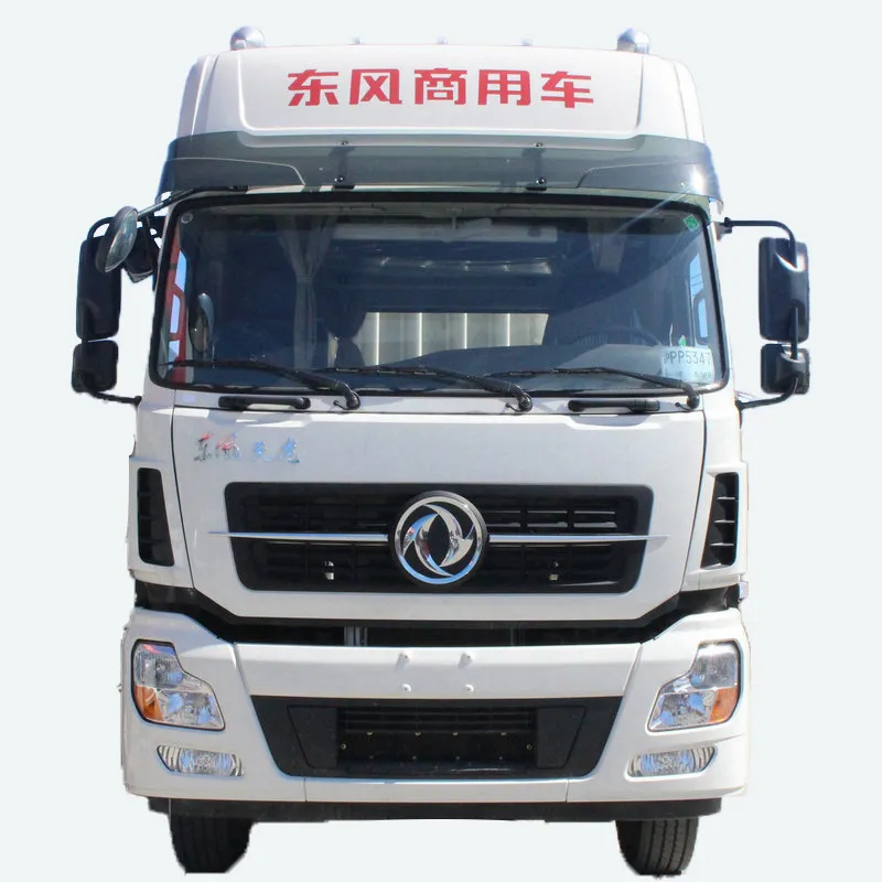 Camión usado, gran oferta, furgonetas de carga, 6X2, 8 ruedas, 25 toneladas, camión, furgoneta de 245hp, camión con caja de carga, con depósito de bajo precio