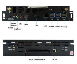 Ops Mini Pc Intel I3 I5 I7 Processor Quad Cores H110 Chipset Discrete Graphics GTX 1650 1050 1030 <strong>X86</strong> Ops <strong>Computer</strong> - Product Image 2