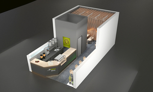 Thiết Kế Nội Thất Trà Bong Bóng Kích Thước Nhỏ | Cửa Hàng Trà Bên Trong Bố Trí & Quầy Bar Để Bán - Product Image 3