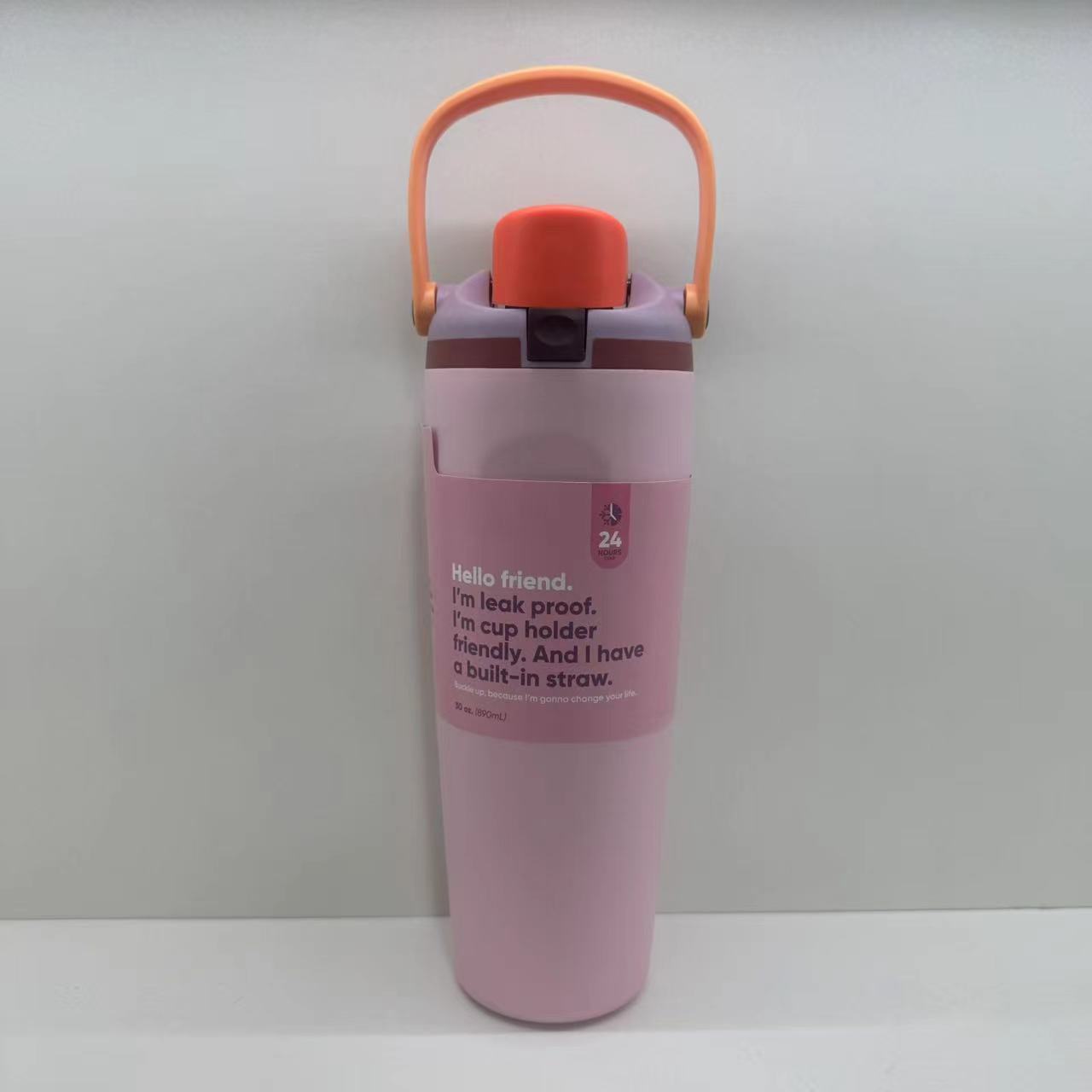2 pink A 30oz