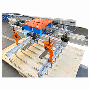 Robot de descarga de carga, paletizador de apilamiento, manipulación de Robot, brazo flotante, almeja, caja de bolsa de agarre, pinza de sujeción Penumatic