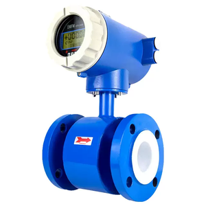 Medidor de flujo electromagnético de pulso digital RS485 Salida de 4-20mA para tratamiento de agua Mediciones de líquido/aceite Sensores de flujo - Product Image 1
