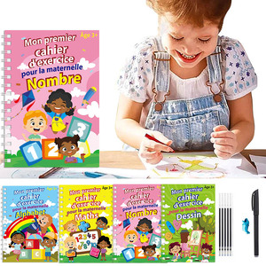 Foshan Eletree Новый многоразовый Enfant apprentitsage французский Groovd Волшебная бороздка для рисования каллиграфической рукописной книги - Product Image 6
