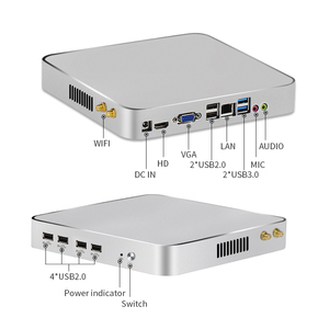Mini PC fabricantes i5 4460T/6400T Procesador de escritorio DDR4 HD y VGA Pantalla dual Win10/11 Pro Estuche de escritorio pequeño - Product Image 2