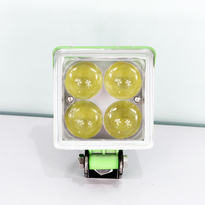 DEBA <strong>3</strong>&quot; 12W Rectangular Green Leaf Series Waterproof IP67 SUVs Mining Trucks Engineering Vehicles LED Work <strong>Light</strong> - Product Image 1