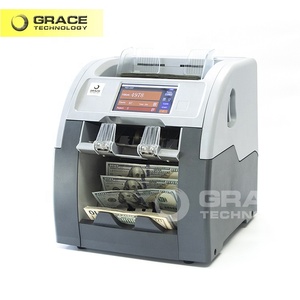 Contador de dinero con detección de falsificaciones de dos bolsillos, clasificador de billetes, clasificador de notas de Fitness, máquina clasificadora de billetes - Product Image 2