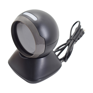 Escáner omnidireccional 1D/2D Escáner de código QR Lector de código de barras Escáner de código de barras de matriz de datos 2D de detección automática de escritorio para ventas