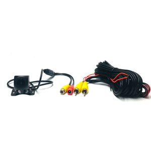 HD CCD cámara trasera de ángulo de 170 grados impermeable cámara de visión inversa de respaldo inverso para vehículos lente de plástico para estacionamiento - Product Image 6