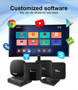 Sıcak satış Android W2 Amlogic S905W2 4K 60fps AV1 dekoder TV kutusu Android 11 2GB 16GB dört çekirdekli çift WiFi Android TV kutusu - Product Image 5