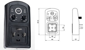 Timer valvola elettrotimer aperto 0808 nuovo controllo di potenza del solenoide serie OPT personalizzabile supporto supporto supporto supporto Base da 0.5 a 10s - Product Image 2