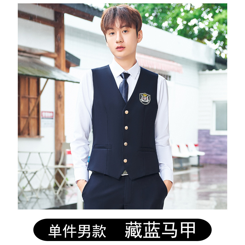 Men's Navy Blue Vest