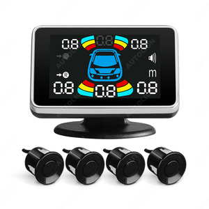 Sistema de sensor de aparcamiento inverso universal de 4 sensores con pantalla LCD - Product Image 1
