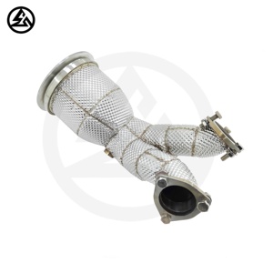 CSZ ท่อไอเสีย SS304 Downpipe สําหรับ Audi SQ5 FY 3.0T 2017-2020 ประสิทธิภาพอัตโนมัติอะไหล่ปรับแต่งระบบไอเสียความร้อนห่อ - Product Image 2