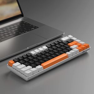 Mini 60% Kit de teclado mecánico para juegos Teclas de colores PCB intercambiables en caliente para entusiastas del teclado de computadora - Product Image 3