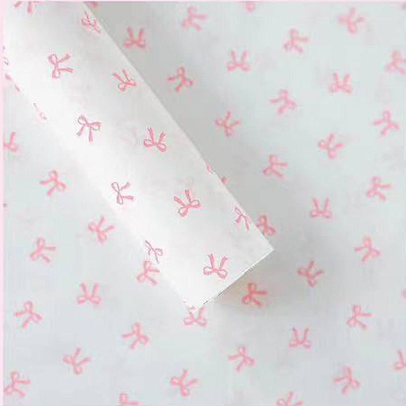 Noeud rose blanc