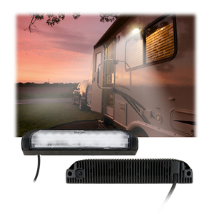 Çift renkli Led RV dış ışık 12V/24V 9W geniş açı Led Sence işık RV römork Camper tente için - Product Image 5
