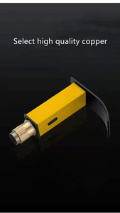 Hiện Đại Brass Tự Động Cảm Biến Phòng Tắm Vòi Nước Màu Đen Mờ Thác Thiết Kế Gốm Sàn Gắn Hồng Ngoại Touchless Lưu Vực Vòi Nước - Product Image 3