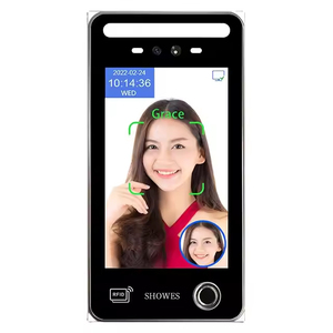 IP66 Wasserdichtes 4,3-Zoll-AI-Gesichtserkennungs-und Fingerabdruck-Zeiter fassung system WiFi-Gesichtserkennungs-Zugangs kontroll system - Product Image 1