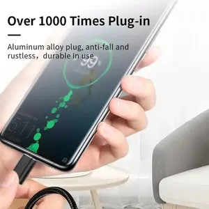 批发便宜的新型a型至C型Pvc材料，用于快速充电Usb C手机配件电线数据线 - Product Image 5