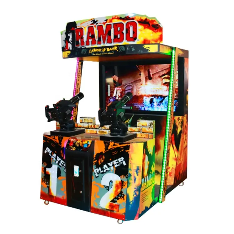 Cheerfun-máquina de juego arcade simulador Rambo 55LCD, precio de fábrica