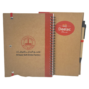 Wholesale Eco Friendly Custom Kraft <strong>Notebooks</strong> wholesale Kraft <strong>Notebook</strong> A5 Kraft Spiral <strong>Notebook</strong>