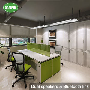 4FT LED dükkanı işıkları fikstür çekme zinciri işletilen garaj atölye bodrum için 4000K doğal beyaz hoparlör CE - Product Image 5