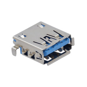 Conector hembra USB 3,0 de montaje medio Kandens, Conector de Puerto USB A de 9 pines para placa base, Conector de receptáculo tipo A para sistema integrado - Product Image 5