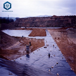 1.5mm HDPE geomembran yüksek yoğunluklu polietilen rulo depolama projesi arjantin - Product Image 3