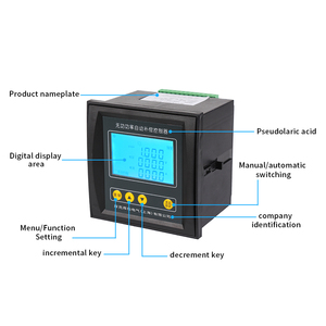 Industrial Automation <strong>Controller</strong> 12-channel LCD Common Complementary Power Factor <strong>Controller</strong> - Product Image 4