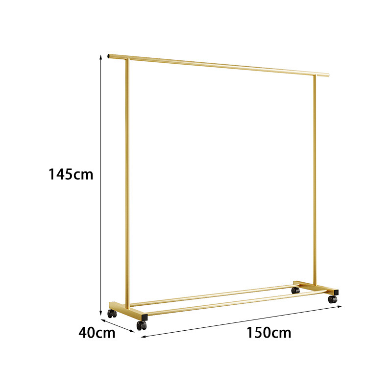 15040145-gold-simple single-layer rack