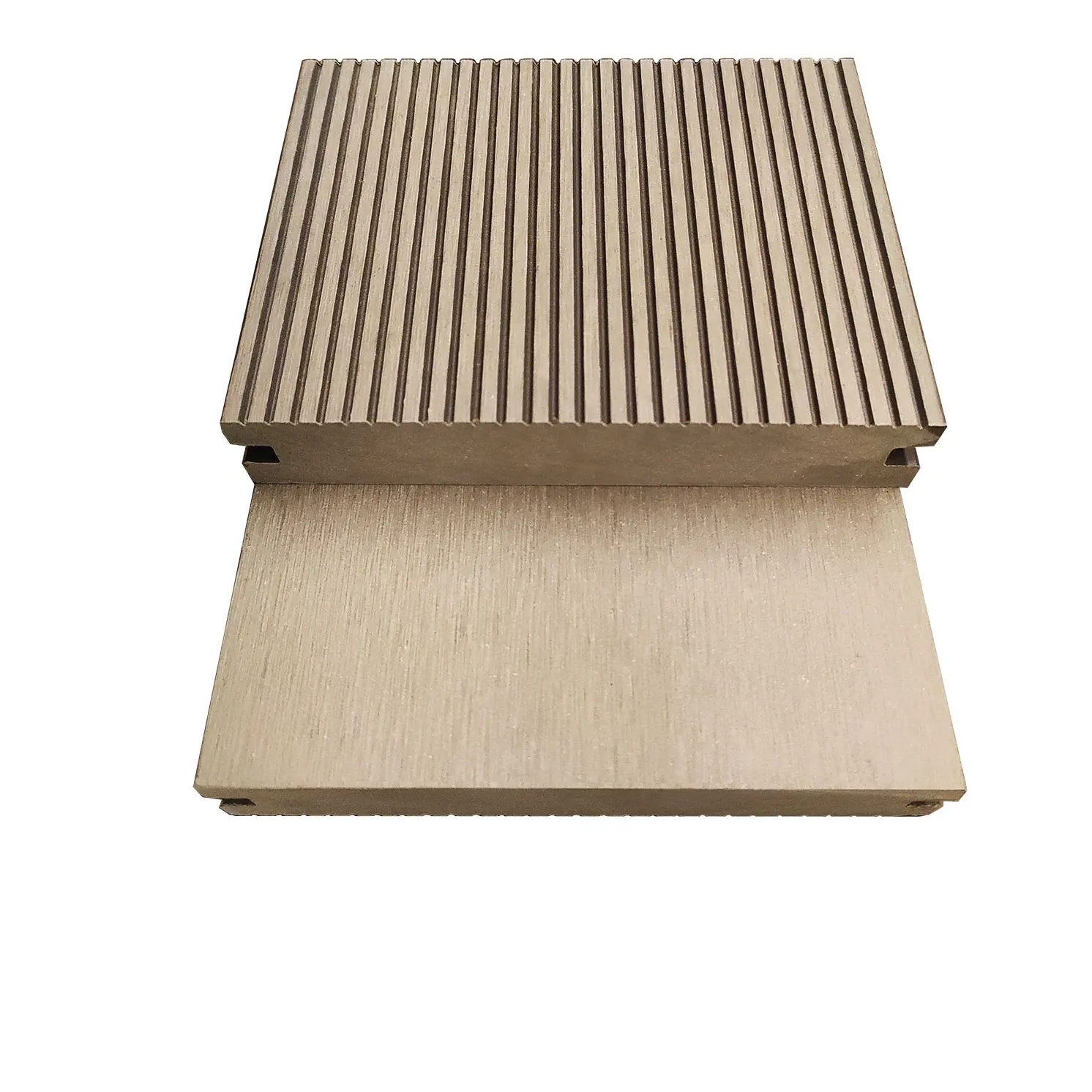 2024 Modern Design Outdoor 3D Embossed ISO/CE Certified Wood Plastic Composite Solid Decking 140*22 Engineered Flooring