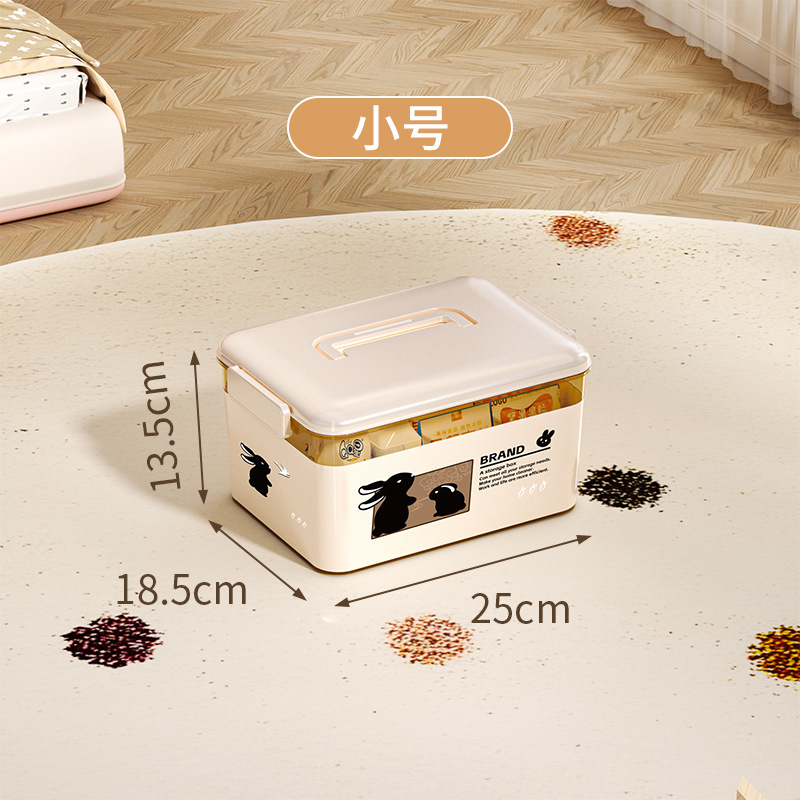 Milky white bunny-shaped small size