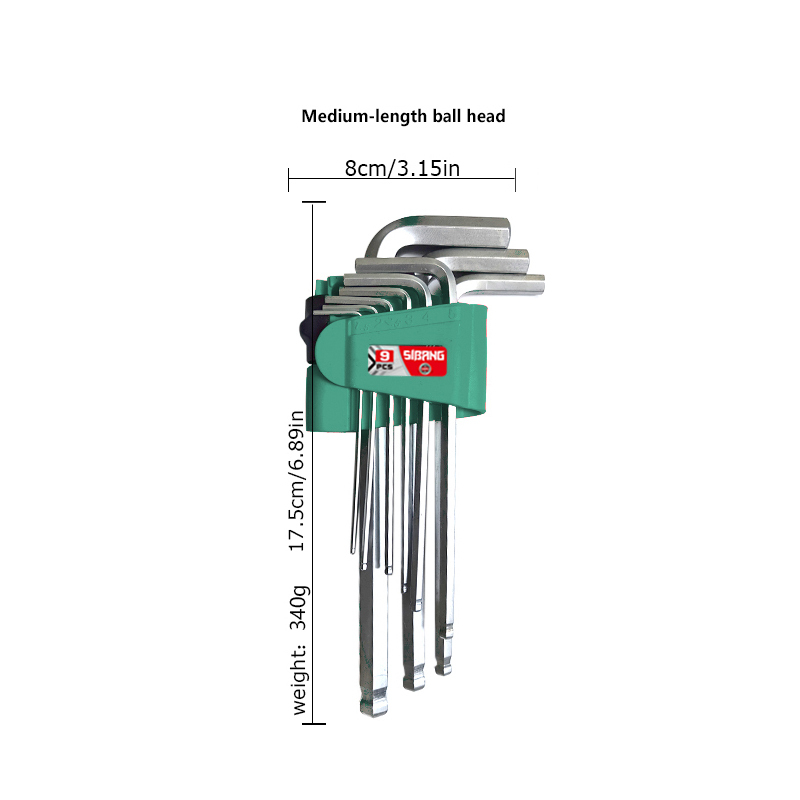 Medium-length ball head-18050