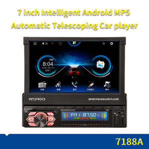 Estéreo portátil para coche Android Single Din 7 pulgadas Flip Out pantalla táctil en el tablero navegación GPS Sony Car Radio con BT - Product Image 2