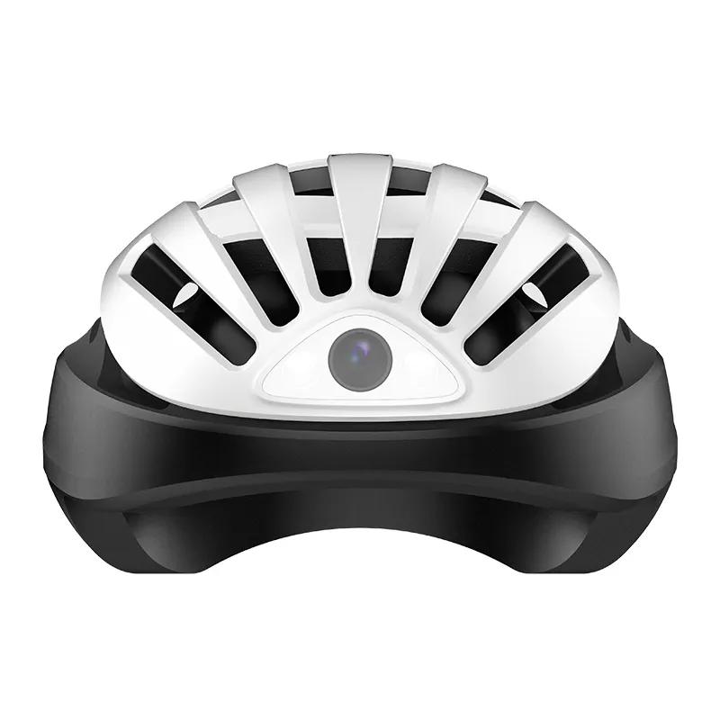 Relee trends maggiore sicurezza e connettività casco bici intelligente BT con fotocamera integrata e luci LED ricaricabili USB