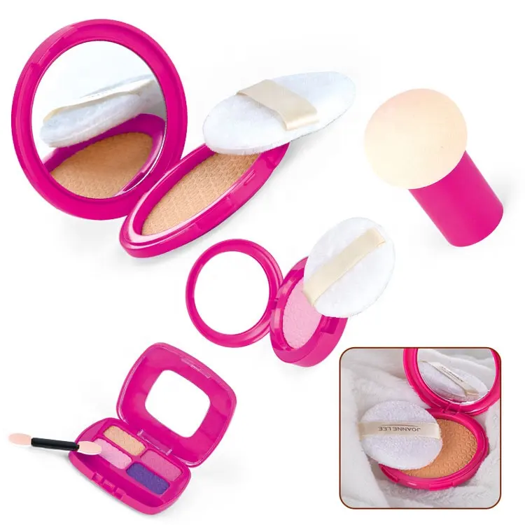 Kit de espejo de maquillaje de plástico para niños, juego para niñas de 10 años, juguete cosmético