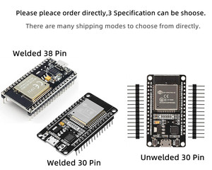 ESP WiFi ESP32-WROOM-32 CP2102 ESP32 38 Pin Micro USB DevKitc V4 ESP32 scheda di sviluppo modulo elettronico, e kit - Product Image 4