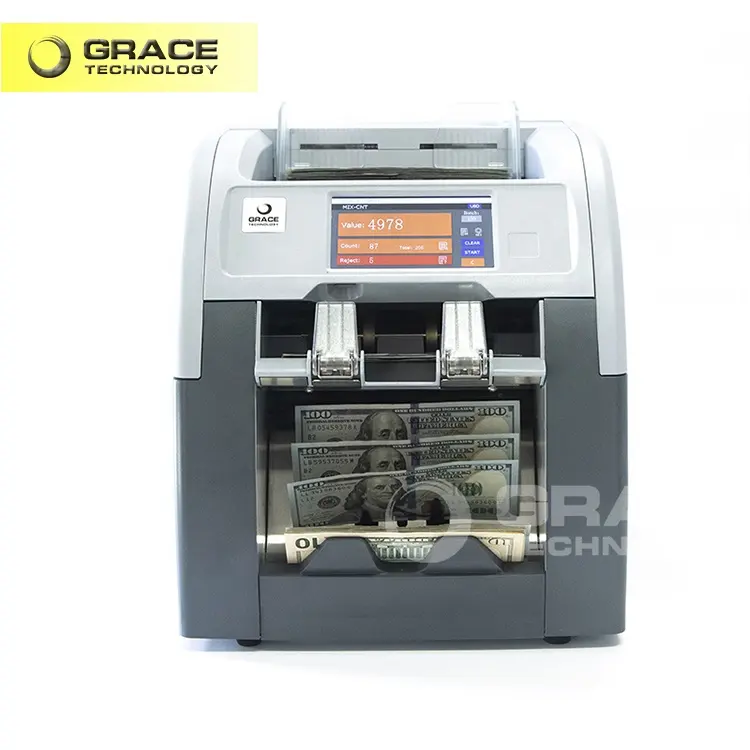 GRACE Focus on bank bill counter fornitore banca denaro contatore attrezzature contatori di valuta per le banche