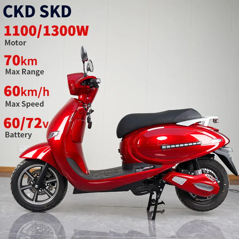 12 pulgadas moto eléctrica bicicleta scooter 1100W/1300W 65 km/h velocidad comprar hermosa adulto eléctrico e moto bicicleta motocicleta para la venta