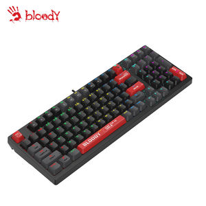 A4Tech Bloody S98 RGBカスタマイズ可能なメカニカルキーボード4MオンボードメモリUSBインターフェイスホットスワップラップトップ用バックライト - Product Image 2