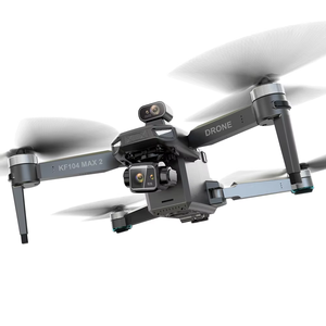 โดรนสี่ใบพัดควบคุมด้วยระบบไวไฟ FPV พับได้4K กล้อง HD สองสิ่งกีดขวางการหลีกเลี่ยงการไหลของแสงตำแหน่งโดรน RTF 6กม. - Product Image 6