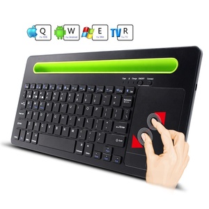 Build in Mouse <strong>Bluetooth</strong> <strong>Keyboard</strong> <strong>with</strong> Touchpad and Number Pad for Smart TV Windows IOS <strong>Android</strong> Tablet and Phone <strong>with</strong> Slot - Product Image 3