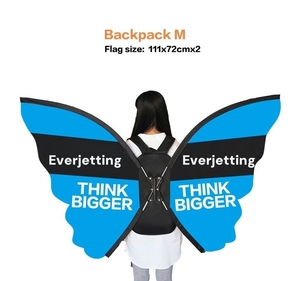 Tùy Chỉnh In Ba Lô Lông Teardrop Cờ Di Động Khuyến Mãi Cờ Biểu Ngữ Cho Đa Năng Quảng Cáo Ngoài Trời - Product Image 5