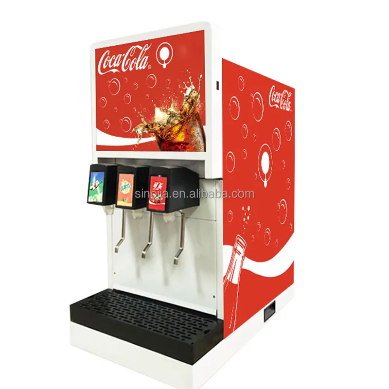 Dispenser Post-Mix per fontana di Soda facile da usare/distributore di bevande gassate/distributore di bevande ghiacciate alla Cola