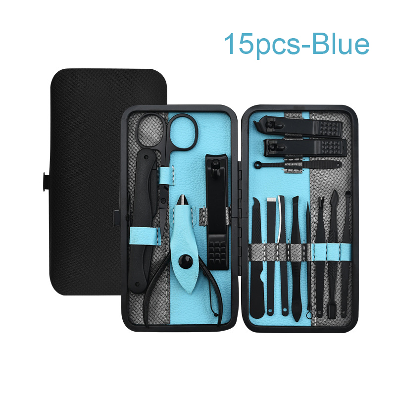 15 pièces bleu
