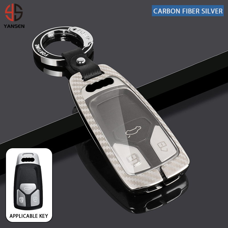 B-Ring Argent Carbone