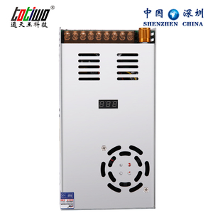 TOTIWO-Fuente de alimentación industrial, fuente de alimentación industrial con pantalla digital ajustable, AC110V/220V a 2, 2 amperios, 480W, 500 vatios, SMPS de fábrica - Product Image 5