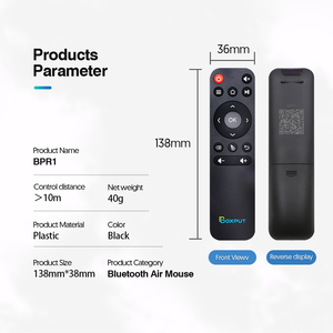 BT BPR1S più Smart TV voce BT telecomando BT5.0 Ir apprendimento air Mouse BPR1 per Android Tv Box H96 Max fuoco Tv Stick Mi Box - Product Image 6