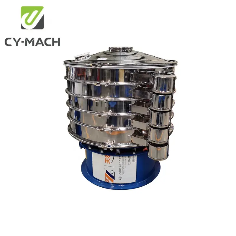 CY-MACH de acero inoxidable, separador de pantalla, colador de filtro de vibración, 3 d