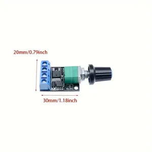 5V 12V 10A Voltage Regulator <strong>PWM</strong> <strong>DC</strong> <strong>Motor</strong> <strong>Speed</strong> <strong>Controller</strong> Governor Stepless <strong>Speed</strong> Regulator LED Dimmer Power <strong>Controller</strong> - Product Image 2
